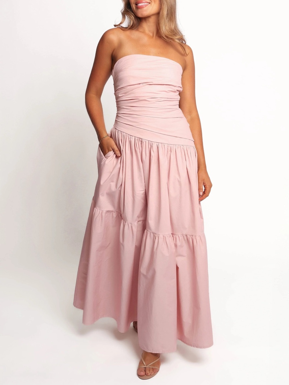 Petal & Pup Blanche Strapless Dress